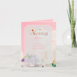 Royal Flowers Watercolor Vintage Ivory Peony Thank You Card