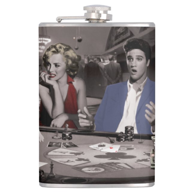 Royal Flush 2 Hip Flask (Front)