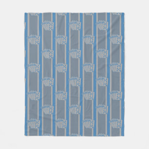 Royal Flush Fleece Blanket