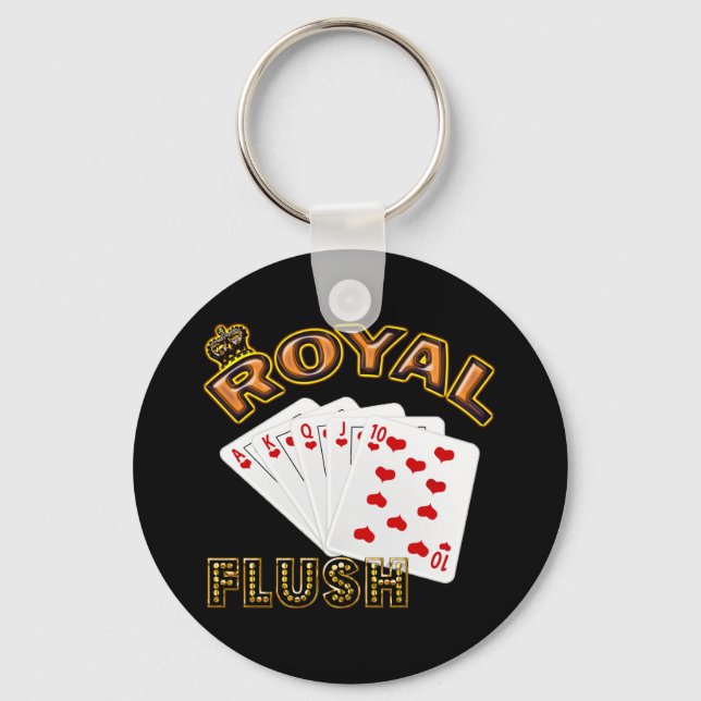 ROYAL FLUSH KEY RING (Front)