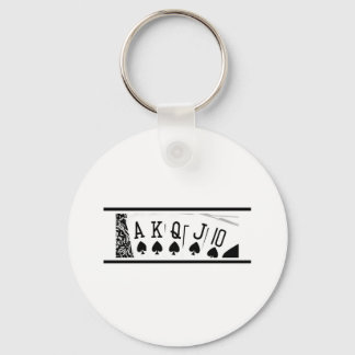 Royal Flush Key Ring