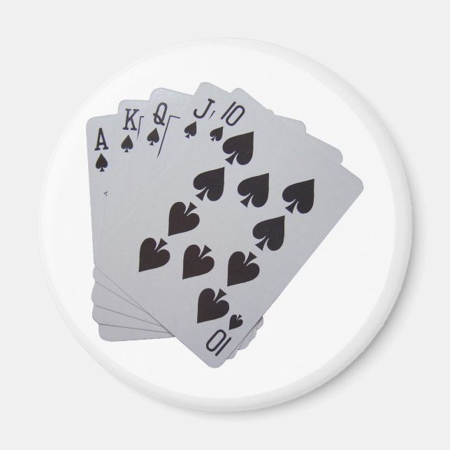Royal Flush Magnet (Front)