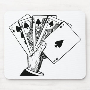 Royal Flush Mouse Pad