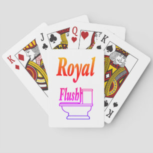 Royal Flush Playing Cards