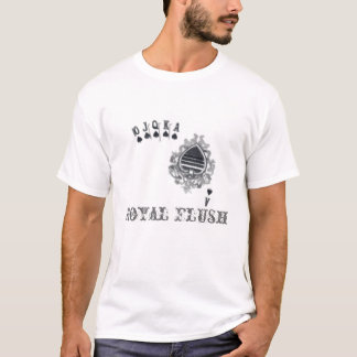 Royal Flush poker t-shirt