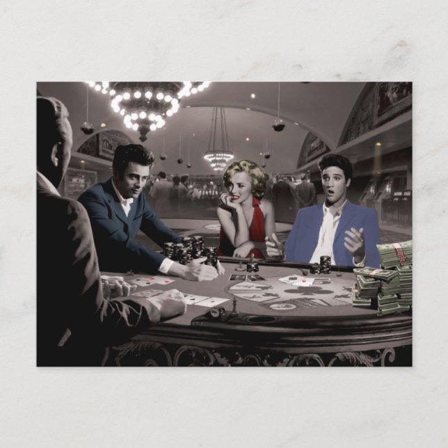 Royal Flush Postcard (Front)