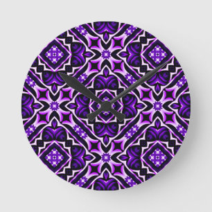 Royal Glow_ Round Clock