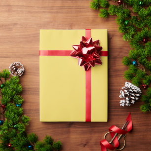 Royal Gold Solid Plain Color Wrapping Paper