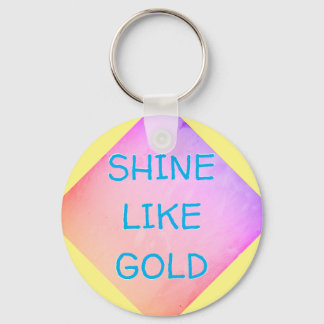 Royal Gold Sunshine Key Ring
