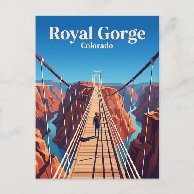 Royal Gorge Bridge & Park USA Postcard (Front)