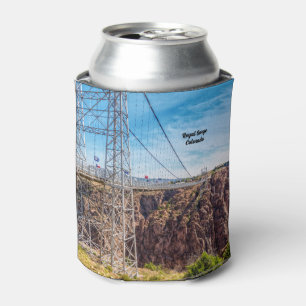 Royal Gorge Bridge Side View Can Cooler