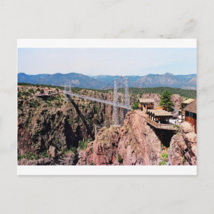 Royal Gorge Bridge,  the highest in USA Postcard