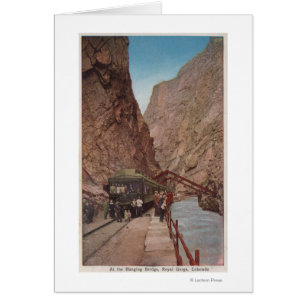 Royal Gorge, CO - View of the Hanging Bridge
