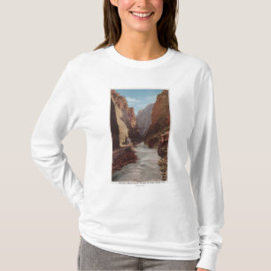 Royal Gorge, CO - View of Train , River T-Shirt