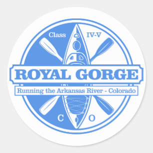 Royal Gorge (K3) Classic Round Sticker