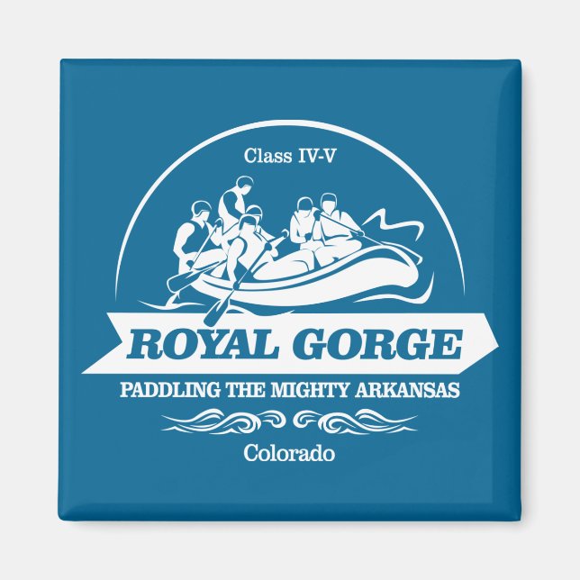 Royal Gorge (rafting2) Magnet (Front)