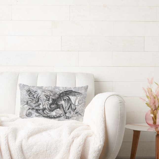 Royal Griffin Throw Pillow (Couch)