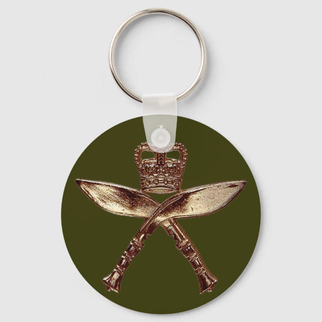 Royal Gurkha Insignia Key Ring (Front)
