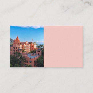 Royal Hawaiian Hotel Business Card