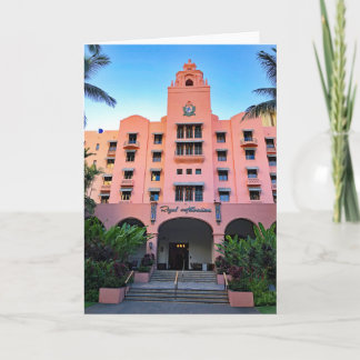 Royal Hawaiian Hotel Card