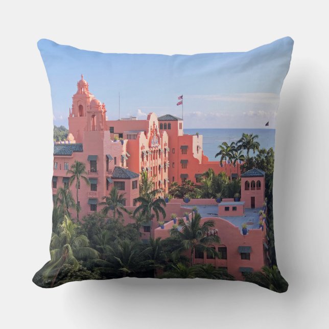 Royal Hawaiian Hotel Cushion (Front)