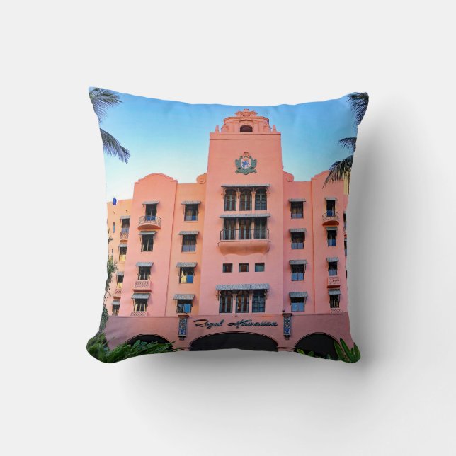 Royal Hawaiian Hotel Cushion (Front)