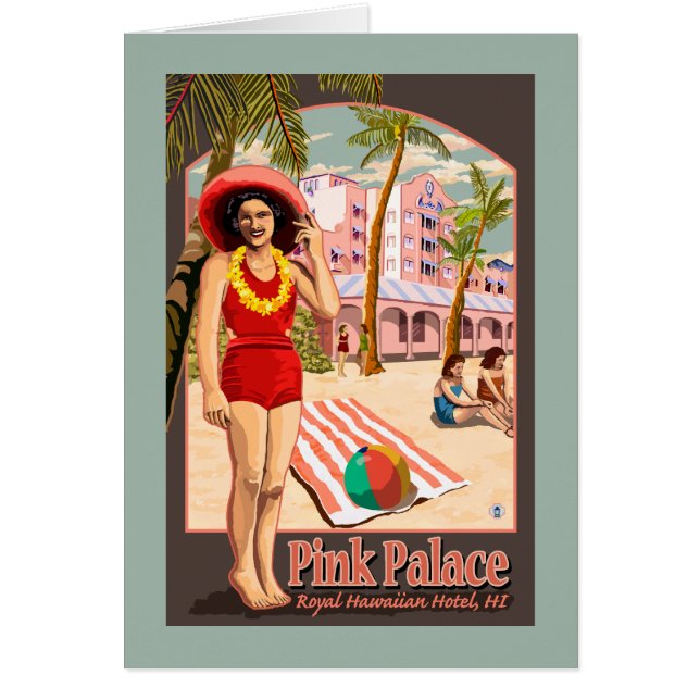 Royal Hawaiian Hotel in Hawaii (Front)