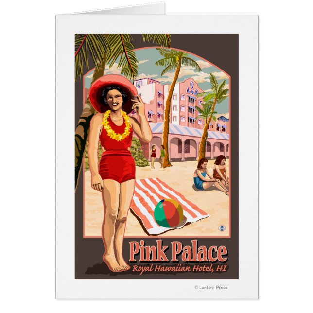 Royal Hawaiian Hotel in Hawaii (Front)