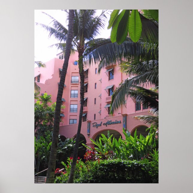 Royal Hawaiian Hotel Poster (Front)