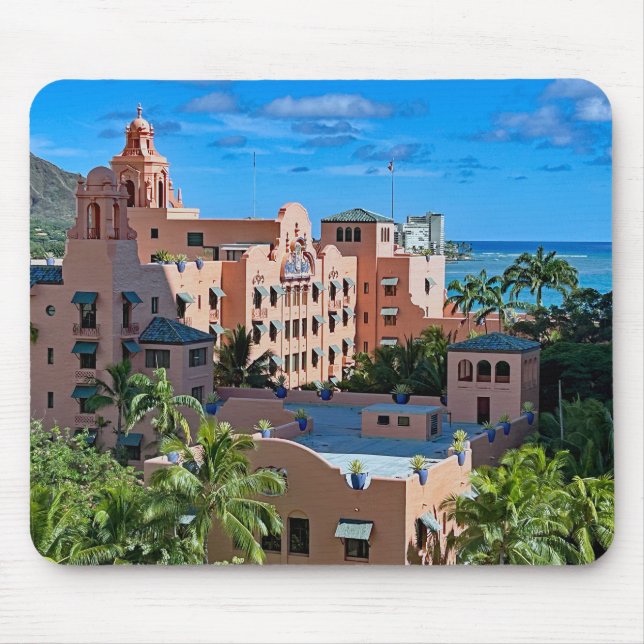 Royal Hawaiian Hotel Waikiki Mouse Pad (Front)