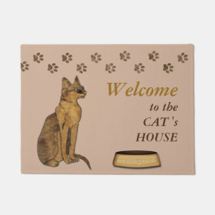 Royal Highness Cat Welcome Doormat