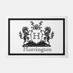 Royal Horse Crest Doormat
