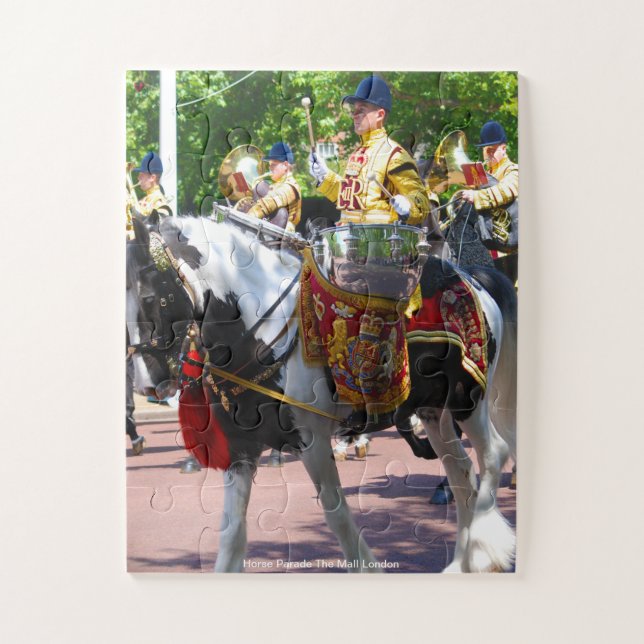 Royal Horse Parade The Mall London Jigsaw Puzzle (Vertical)