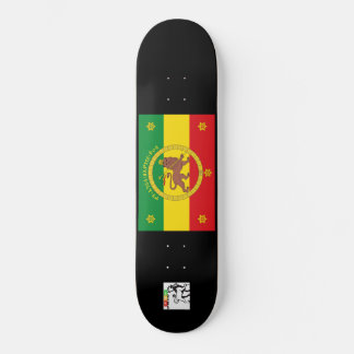 Royal I-tiopia Skateboard Deck by Iya Prints 