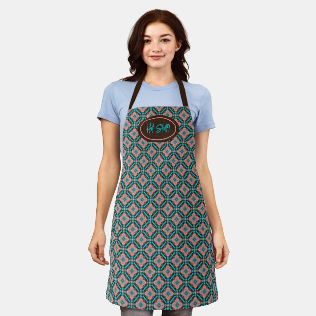 Royal Icing Apron (Worn)