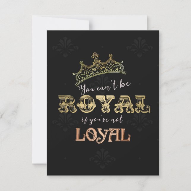 Royal Invitation (Front)