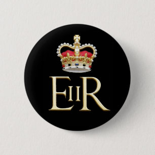 Royal Jubilee 6 Cm Round Badge