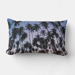 Royal Kupuva Palm Grove at Kaunakakai Lumbar Cushion