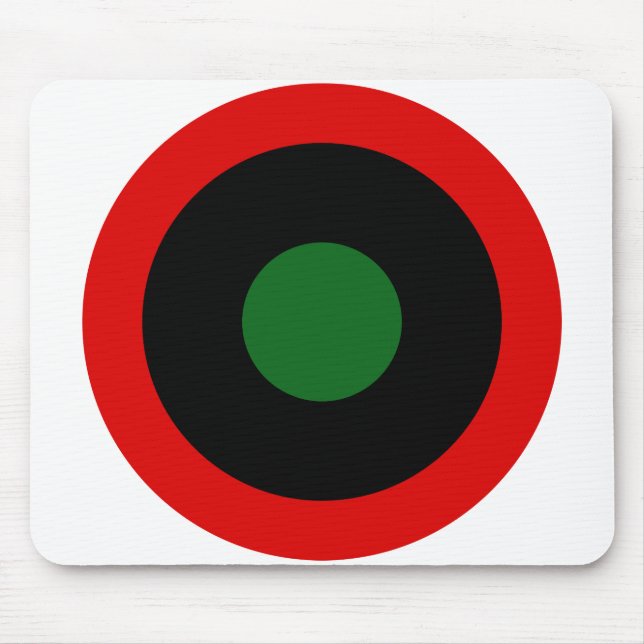 Royal Libyan Air Force Roundel (1951-1969) Mouse Pad (Front)