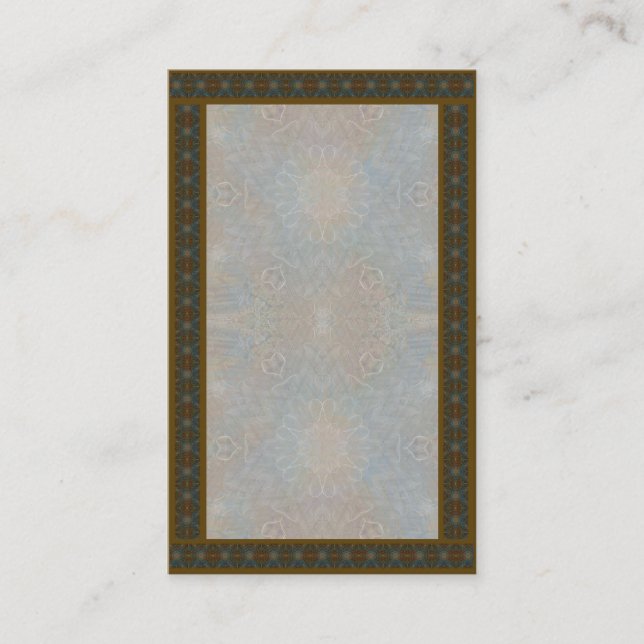 Royal Line Abstract Pattern Business Card (Front)