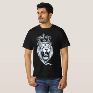 Royal Lion King Strength Graphic T-Shirt