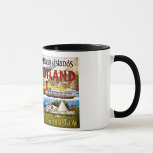 Royal Mail Steamers Glasgow Vintage Mug