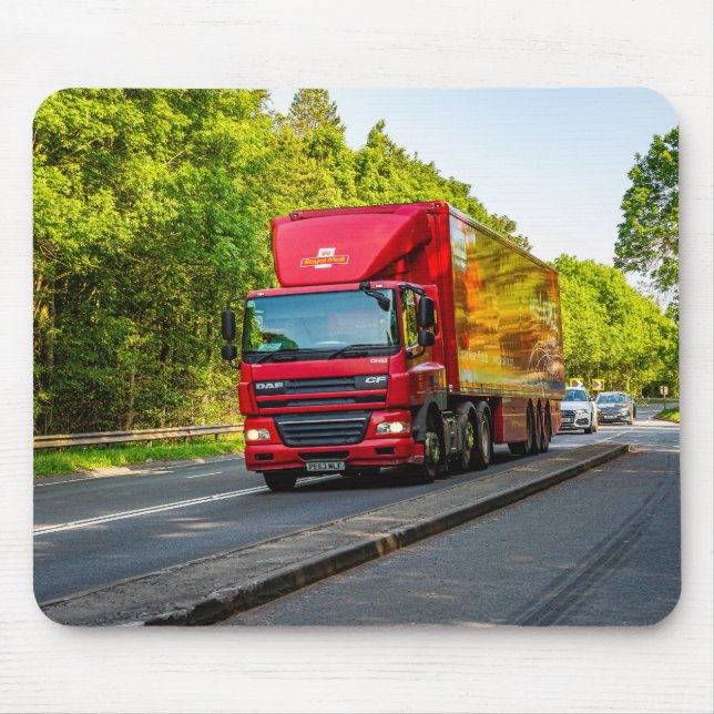 Royal Mail Truck Mouse Pad (Front)
