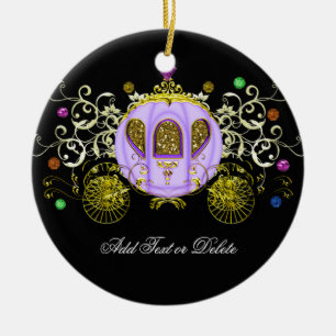 Royal Mardi Gras Carriage - SRF Ceramic Ornament