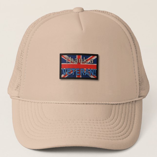 Royal marines army veterans vets iraq Hat cap (Front)