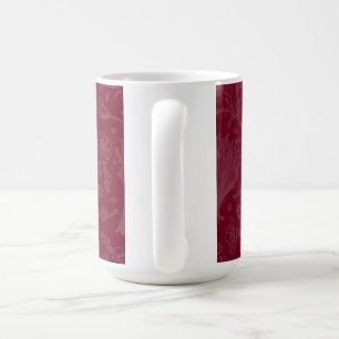Royal Maroon Customisable  Coffee Mug