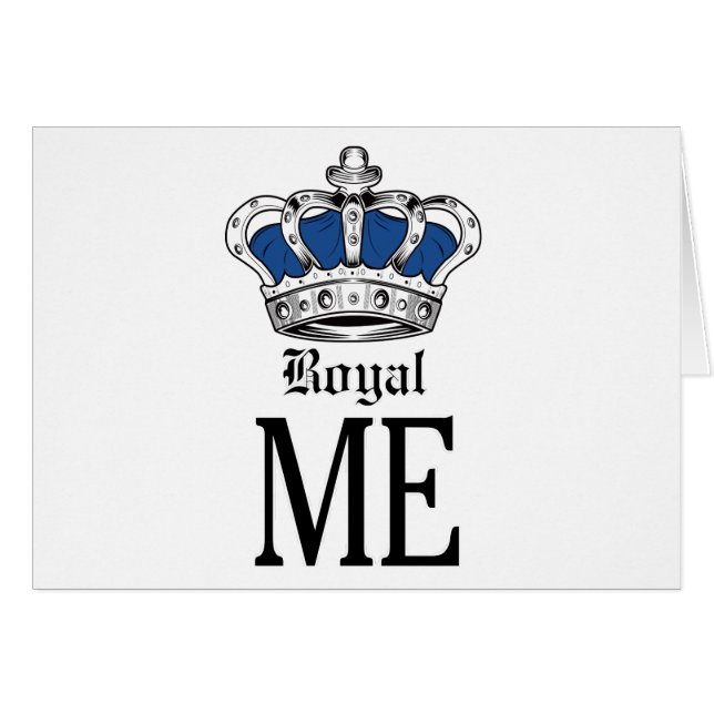 Royal Me - Blue (Front Horizontal)