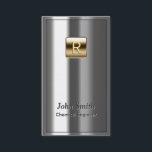 Royal Metallic Chemical Engineer Business Card<br><div class="desc">Royal Metallic Chemical Engineer Business Card.</div>