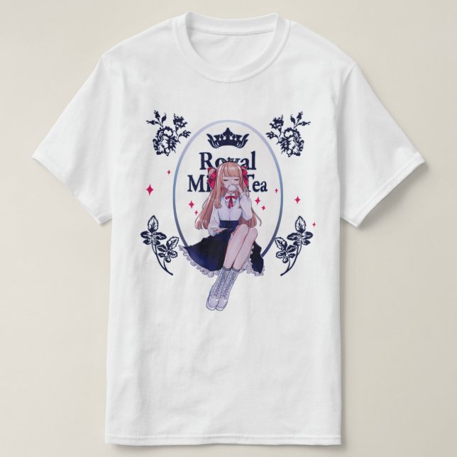 Royal Milk Tea T-Shirt (Design Front)