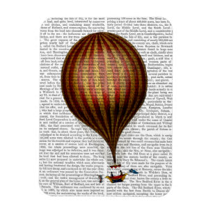 Royal Nassau Balloon Hot Air Balloon Magnet